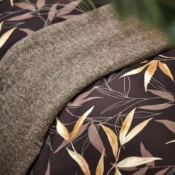 ZEN GARDEN Dekbedovertrekset | Dark Chocolate 10 ZEN GARDEN Dekbedovertrekset | Dark Chocolate -Vandyck Winkel SASR24216 104 3