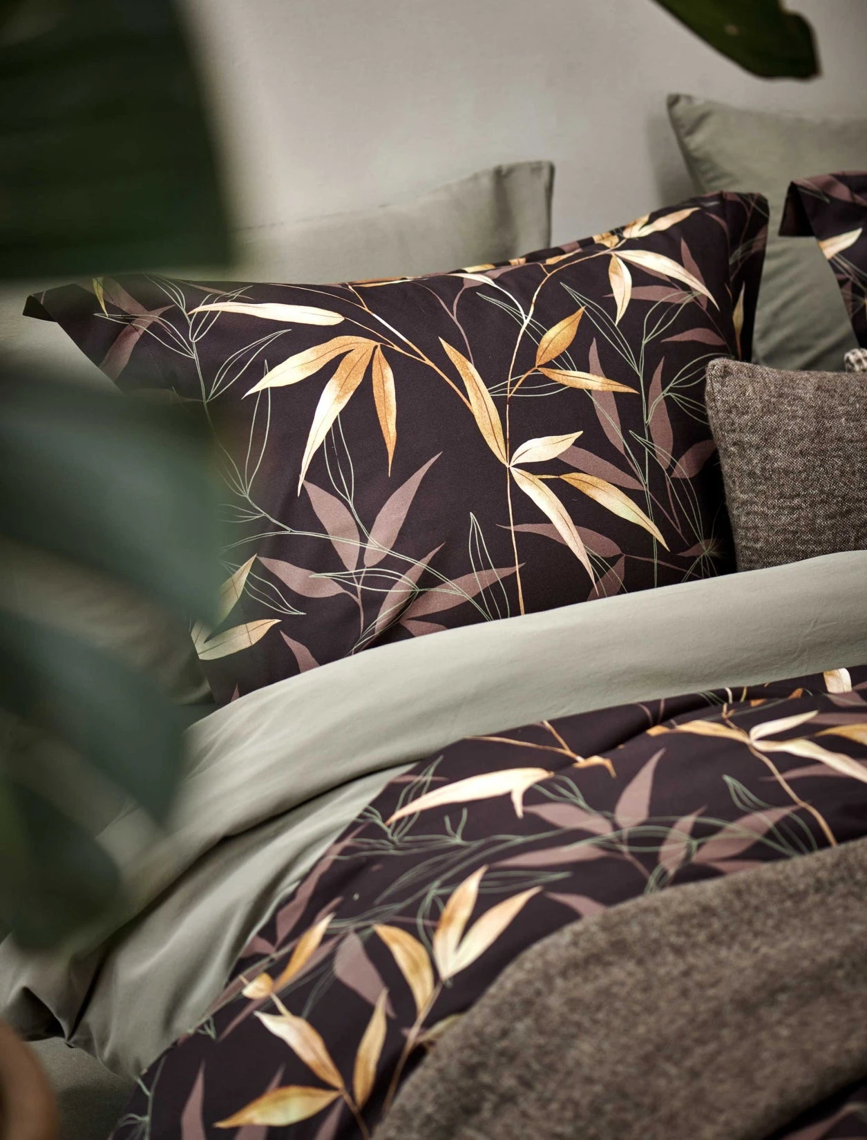 ZEN GARDEN Dekbedovertrekset | Dark Chocolate 8 ZEN GARDEN Dekbedovertrekset | Dark Chocolate - Afbeelding 6