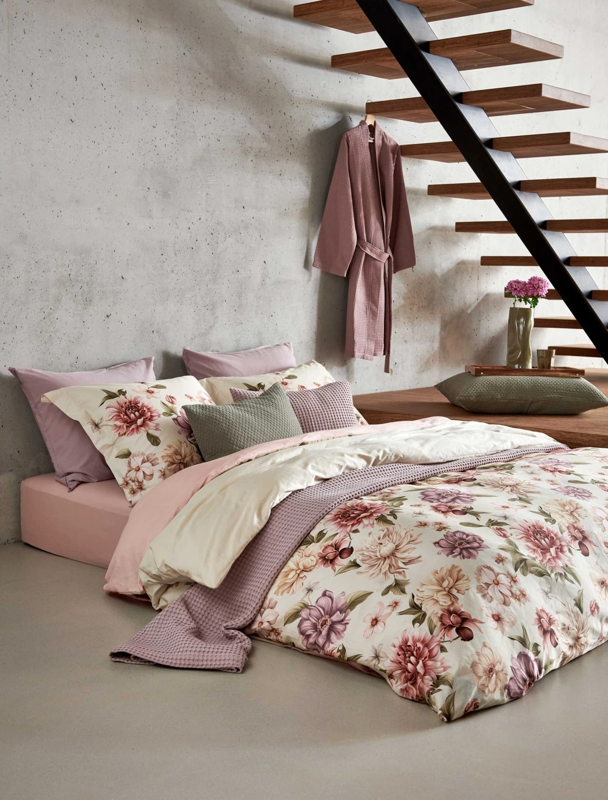 HARMONY Dekbedovertrekset | Cream Tan 4 HARMONY Dekbedovertrekset | Cream Tan - Afbeelding 2