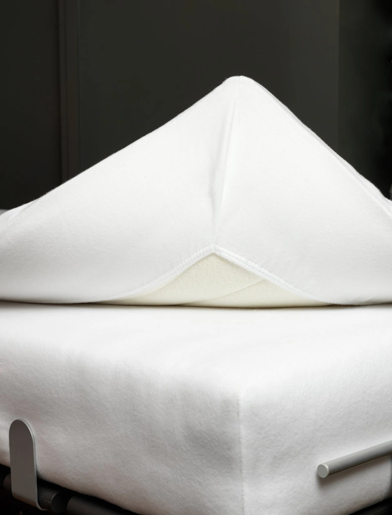 MOLTON STRETCH Split-topper Hoeslaken | White 5 MOLTON STRETCH Split-topper Hoeslaken | White - Afbeelding 3