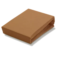 JERSEY SUPREME Topper Hoeslaken | Cognac