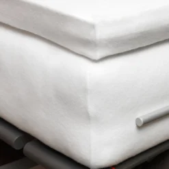 MOLTON STRETCH GOTS Split-topper Hoeslaken | White 9 MOLTON STRETCH GOTS Split-topper Hoeslaken | White -Vandyck Winkel SLOC801STGOTS 090 4 ef9e5885 bfe2 4eee 9051 50feceaa5f71